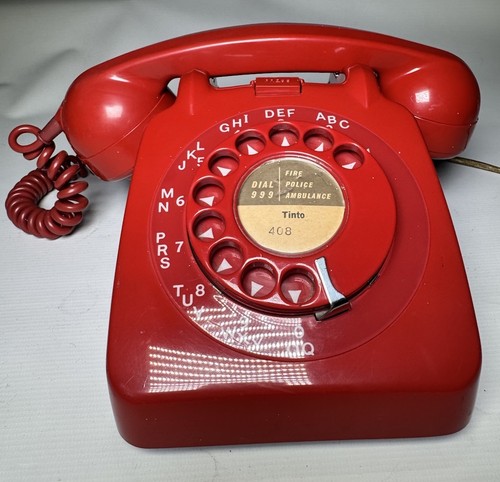 Vintage 1967 gpo 706 - vintage, red