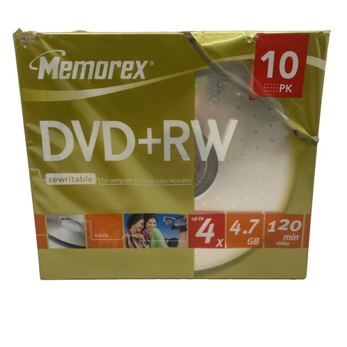 Memorex dvd 7gb 4x 120 - memorex, dvd+rw