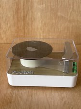 Scotch 3M Record Player Tape Dispenser Turntable Weighted.