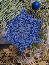 Large Crochet Snowflakes