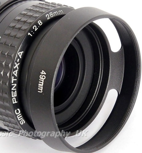 49mm metal vented lens - vented,