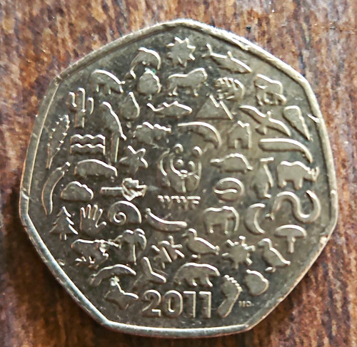 2017 50p coin elizabeth ii - uk,