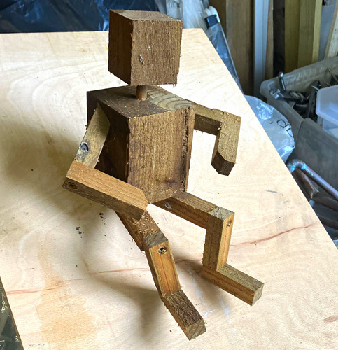 Wooden poseable jointed - wooden,
