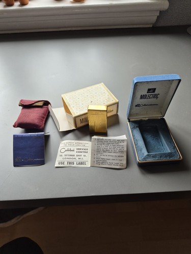 Vintage colibri molectric gold - vintage,