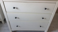 IKEA Hemnes White Chest of 3