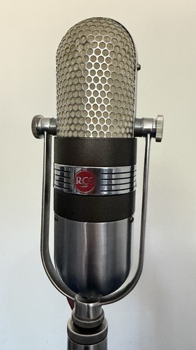 Rca ribbon microphone w - ribbon, w/