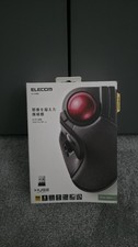 ELECOM HUGE Trackball Mouse, 2.4GHz Wireless, Finger Control, 8-Button
