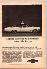 1965 print chevrolet impala - 1965, ad