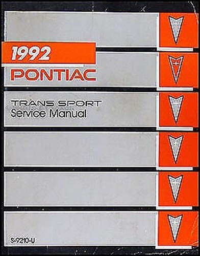 1992 pontiac trans sport - 1992, van