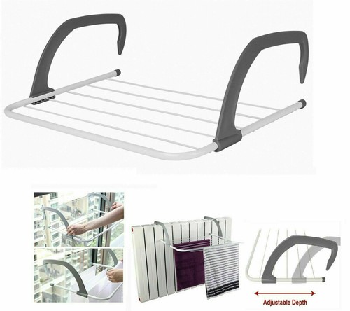 Over radiator clothes airer - over,