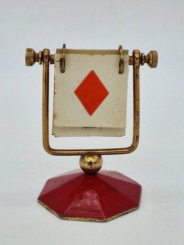 Vintage brass bridge marker - bridge,