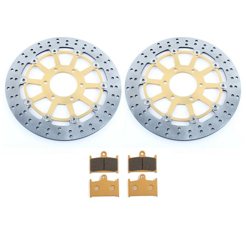 Front brake discs - brake, pads