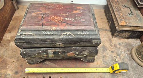 Antique japanese meiji - japanese, lacquer