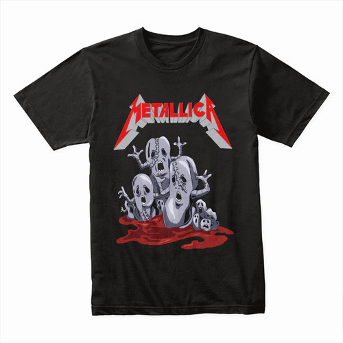 Metallica cartoon art - cartoon,