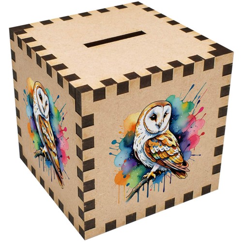 Colourful barn owl money - barn,