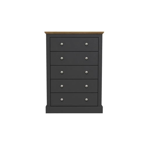 Devon drawer chest charcoal - devon,