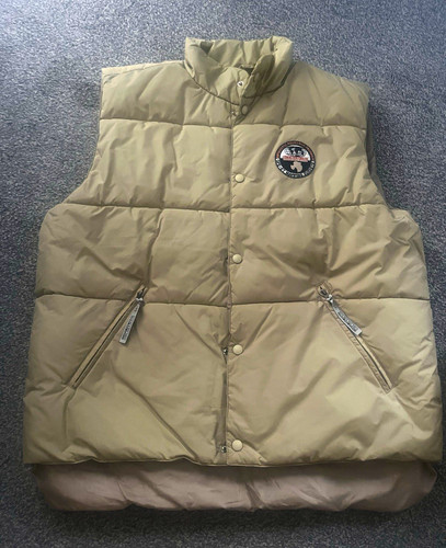 Napapijri men beige padded - napapijri,