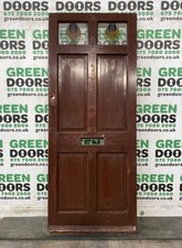GEORGIAN 6 PANEL DOOR STAINED