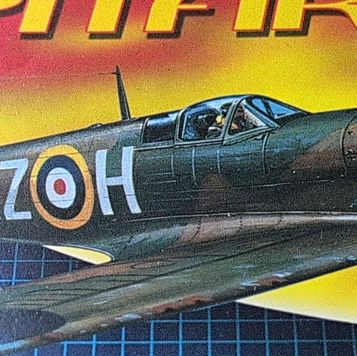 Airfix spitfire plastic - spitfire,