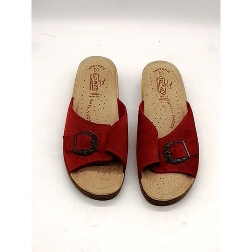 Fly flot sandals womens - sandals, red