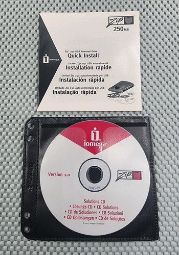 Iomega zip 250 version - 250, mb