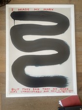 David Shrigley Poster- I Made My Mark
