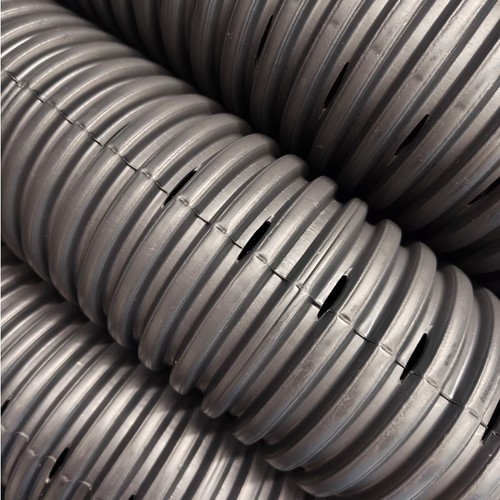 Perforated land drain - perforated,