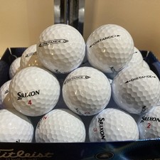 25  white Srixon distance golf balls grade A  Golf  balls