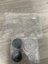 Rtauhife 2 PCS Cooker Hat Oven Gas Hob Burner Crown Flame Cap Replacement Kit