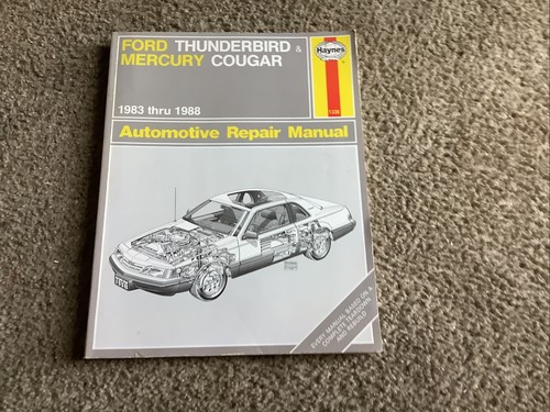 Haynes repair manual - haynes,