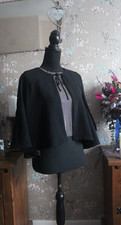 Bnwt zara black cape blazer - cape,