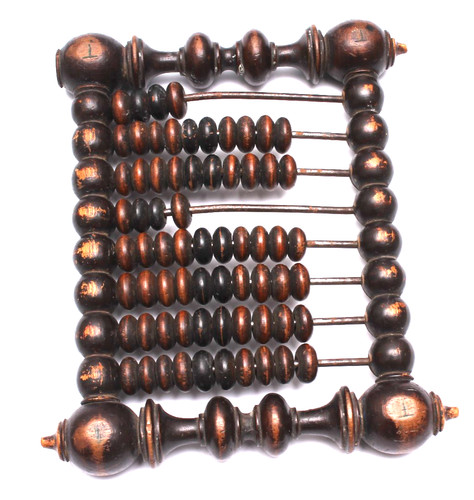 Antique russian abacus schoty - antique,