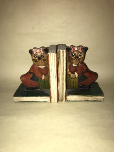 Vintage wooden carved - wooden,