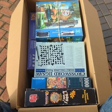 Job lot 9 X 1000 piece jigsaw Puzzles Wasgij, Falcon, HOP etc - READ Description