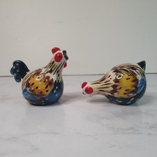 Vintage R Roosters Salt &