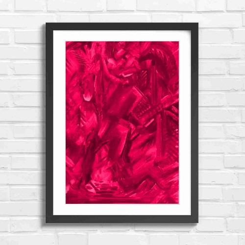 Bold abstract hunter with - bold,