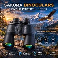 21x260 SAKURA LARGE BINOCULARS