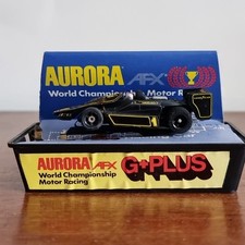 Aurora AFX G Plus F1 Indy Slot Car Mario Andretti Lotus Valvoline HO Scale