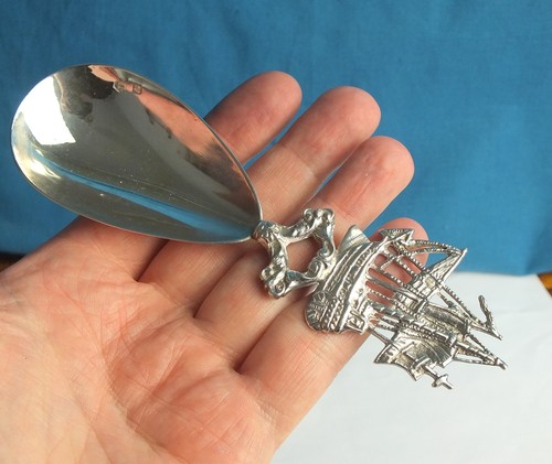 49g dutch antique solid silver - antique,