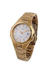 Seiko gold plated - gold-plated, stainless