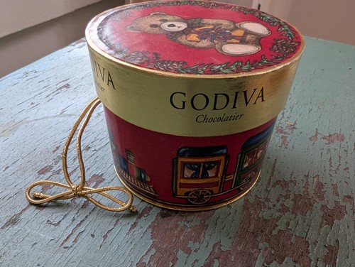 Godiva chocolate empty teddy - godiva,