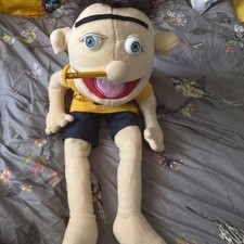 SML Merch JEFFY Puppet Plush Doll 19" Super Mario Logan OFFICIAL 2021 Juniper