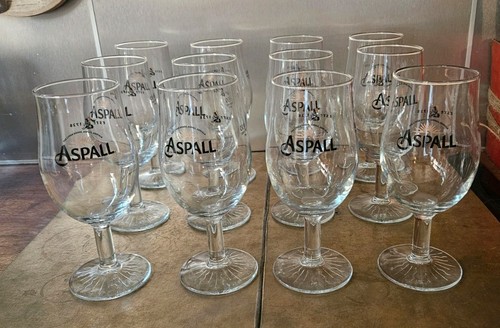 New aspall cider glasses 1 - 12,