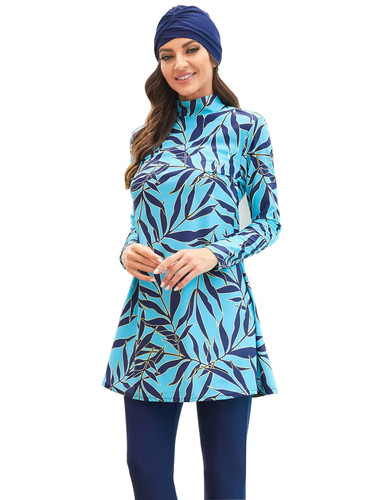 Size medium blue leaf - size, 10/12