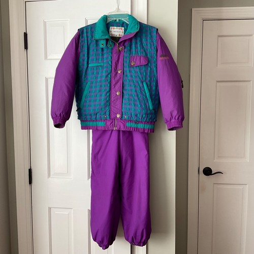 Vintage purple teal - purple, powderhorn