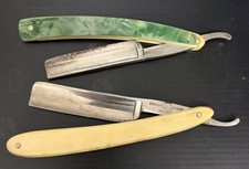 2 German Straight Razors -