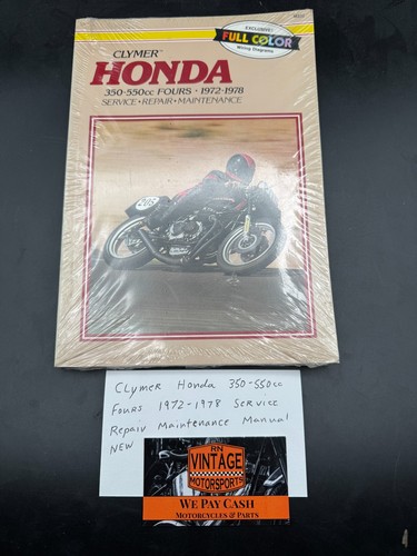 Clymer honda 350 - 350-550cc, fours