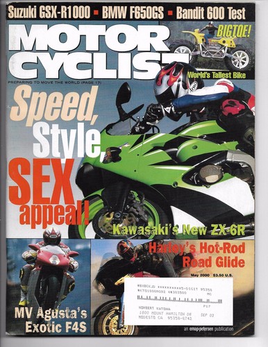 Motorcyclist magazine may - magazine,