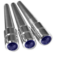 Blue Crystal Chrome Cribbage