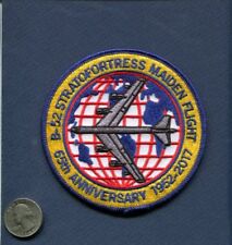 B-52 STRATOFORTRESS 65th Anniversary 2017 USAF SAC Boeing Bomber Squadron Patch